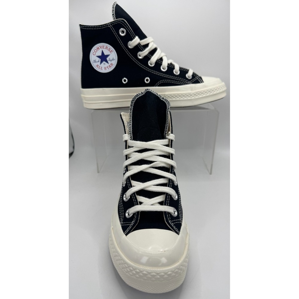 Converse Chuck Taylor All Star 70 High x Comme des Garcons Play Red Heart NWOB - Picture 2 of 13